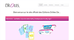 Desktop Screenshot of editionsdrolesde.org